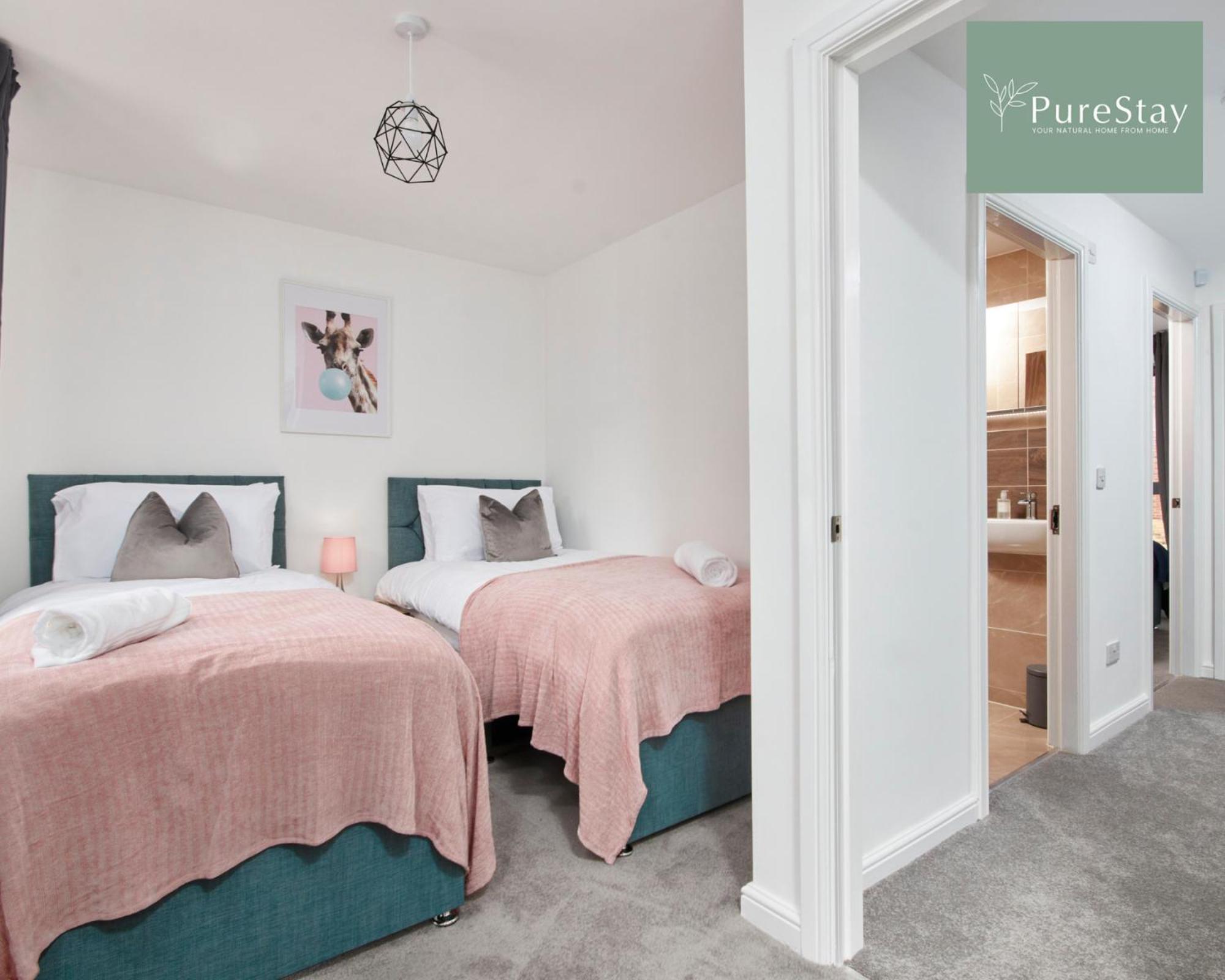 Stunning 5 Bed Manchester House With Parking By Purestay Short Lets & Serviced Accommodation Luaran gambar