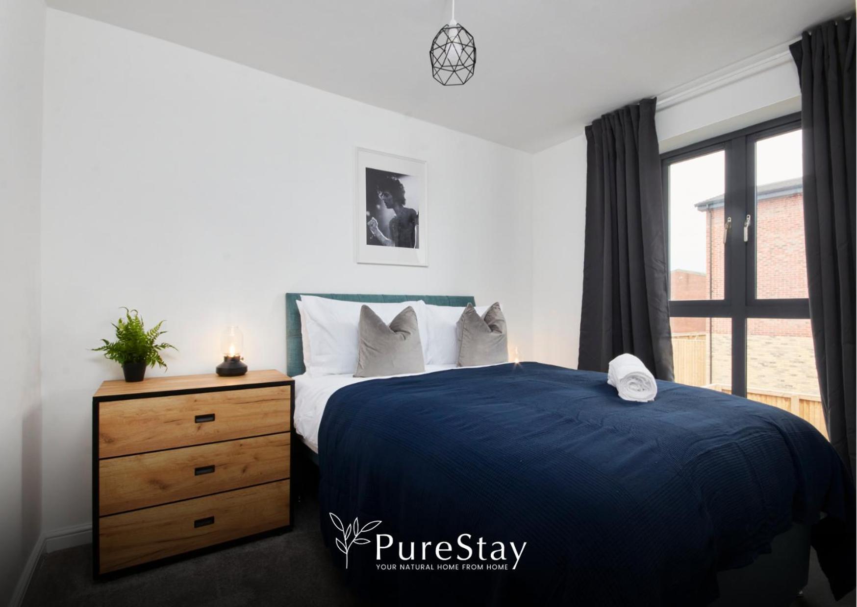 Stunning 5 Bed Manchester House With Parking By Purestay Short Lets & Serviced Accommodation Luaran gambar